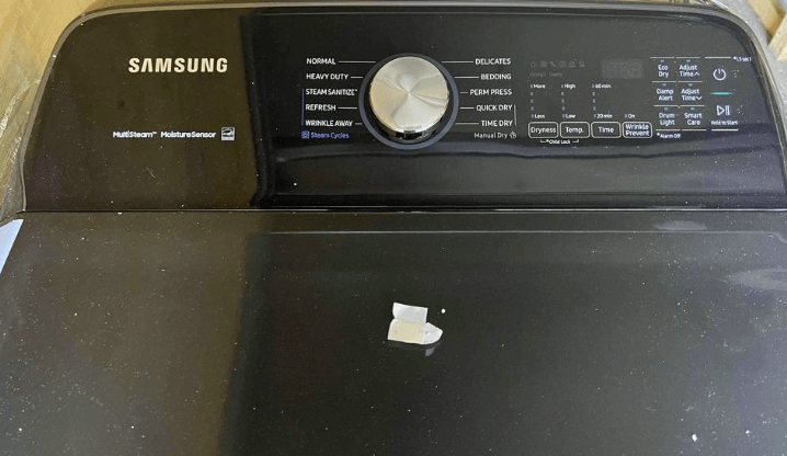 Troubleshooting a Samsung Dryer
