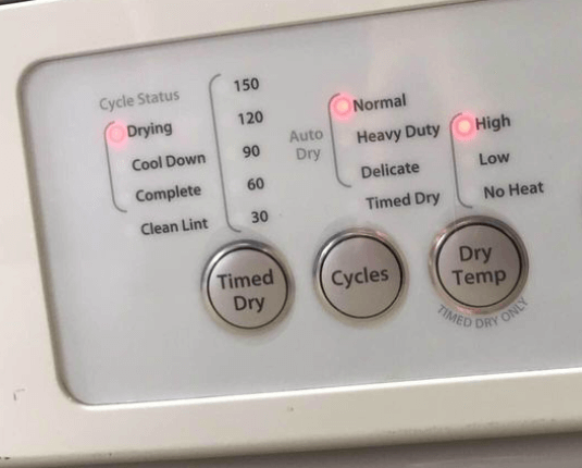 Bedsheet Dryer Settings