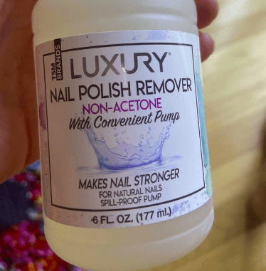 use nail polish remover to remove dye stain