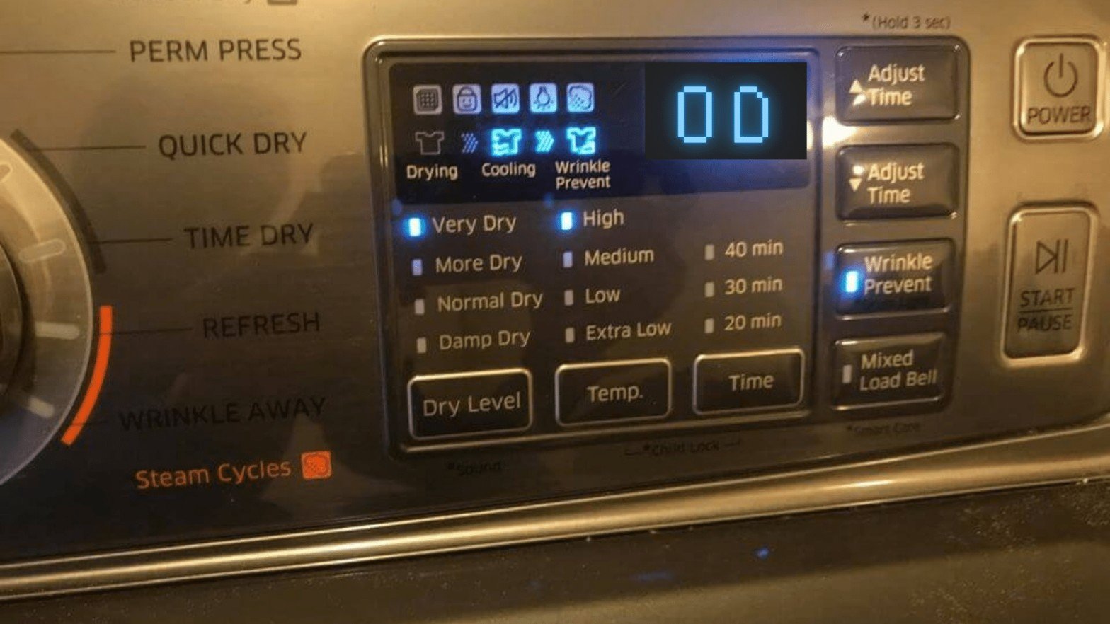 Samsung Dryer Error Code Od