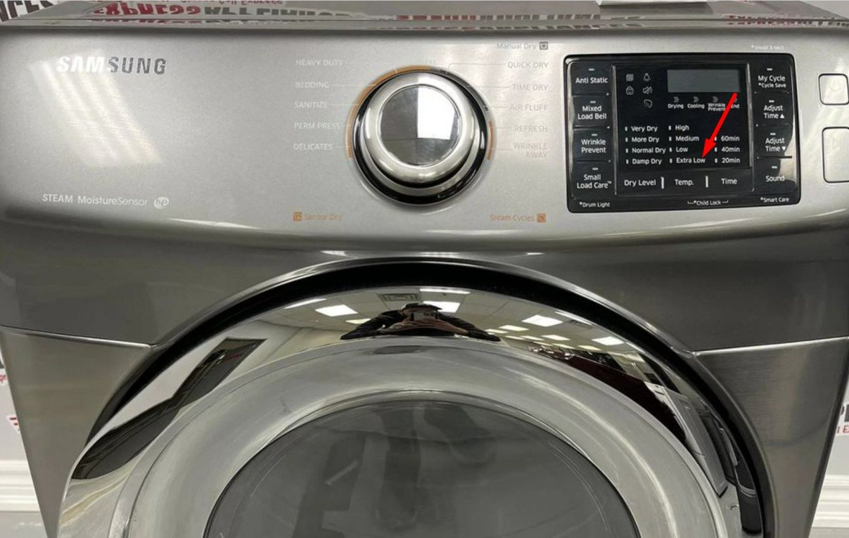dryer setting for linen 